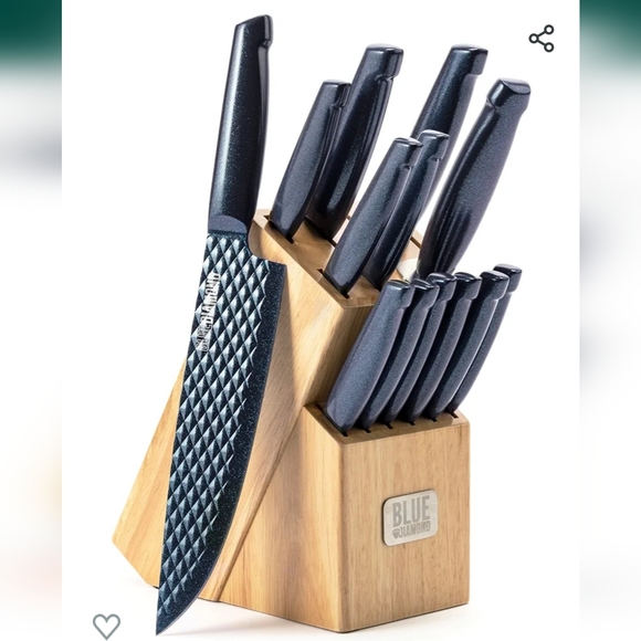 Blue Diamond Kitchen Blue Diamond Knife Set Poshmark